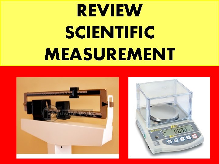 REVIEW SCIENTIFIC MEASUREMENT 