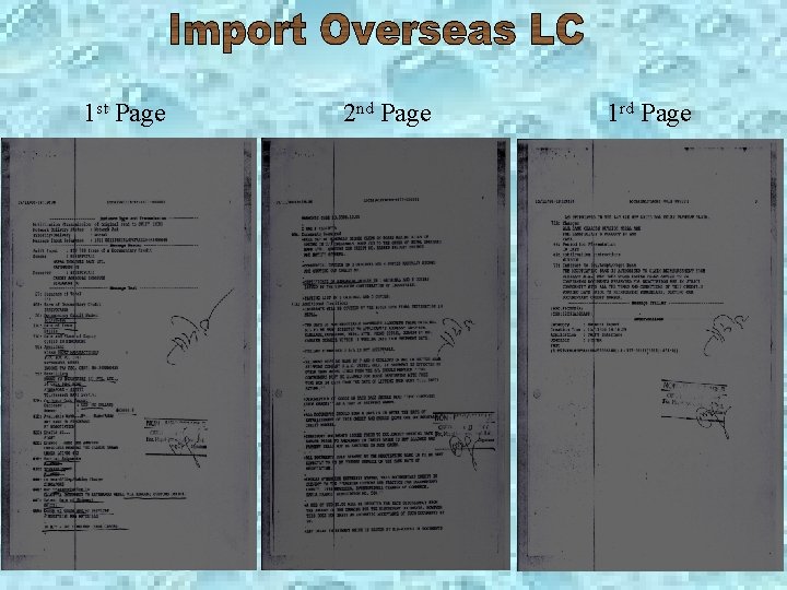 1 st Page 2 nd Page 1 rd Page 1 st Page 2 nd Page 1 rd Page