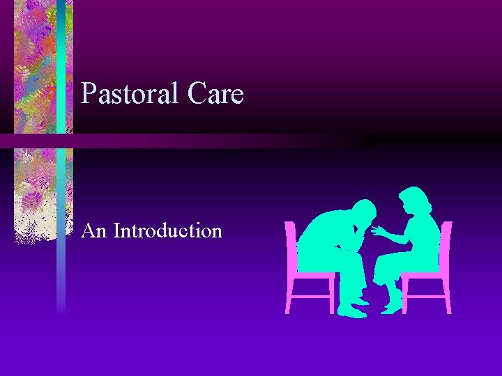 Pastoral Care An Introduction 
