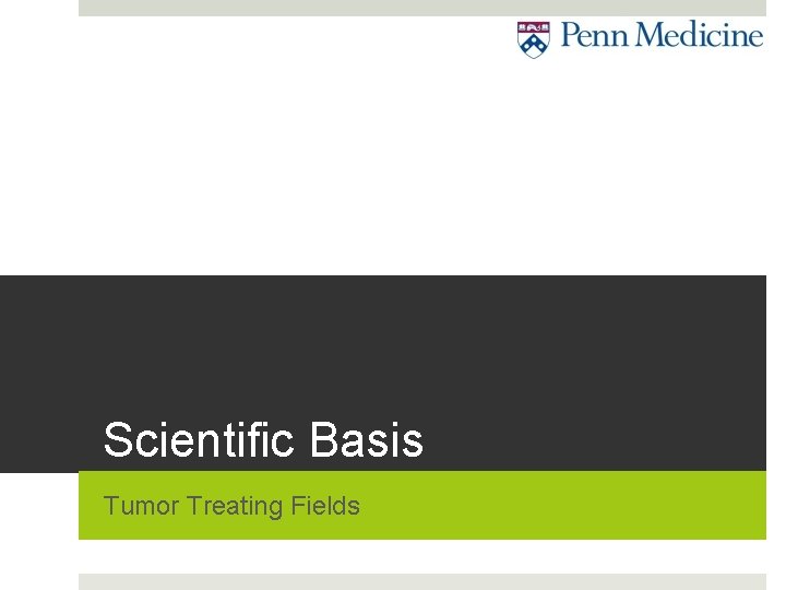 Scientific Basis Tumor Treating Fields 