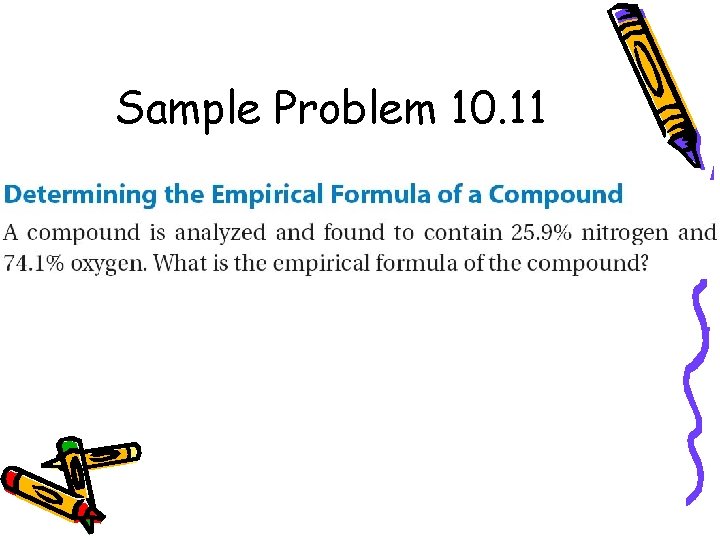 Sample Problem 10. 11 