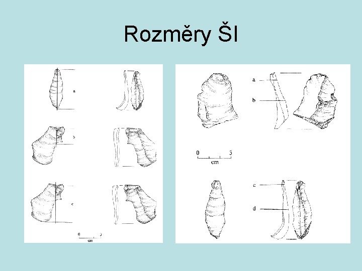 Rozměry ŠI 