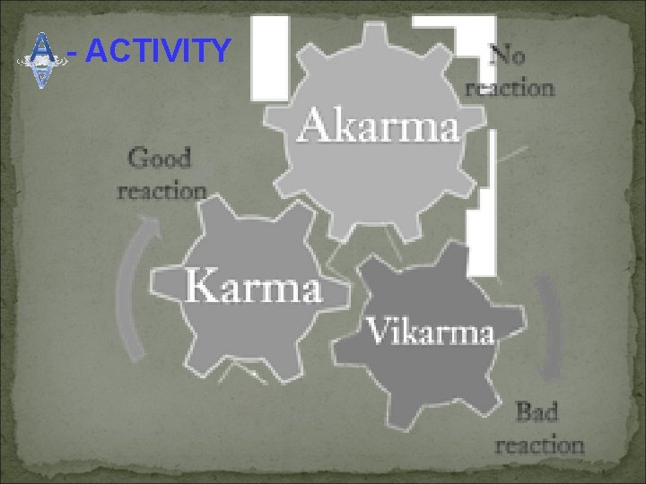 - ACTIVITY - ACTIVITY