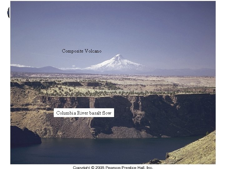 Composite Volcano Columbia River basalt flow 