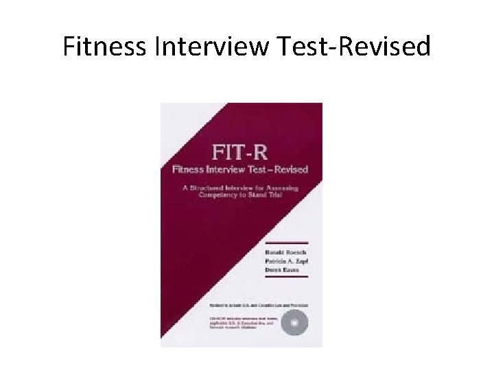 Fitness Interview Test-Revised 