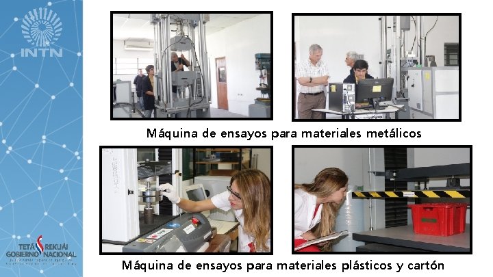 Máquina de ensayos para materiales metálicos Máquina de ensayos para materiales plásticos y cartón