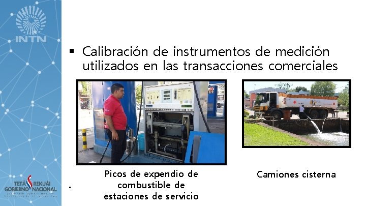 § Calibración de instrumentos de medición utilizados en las transacciones comerciales . Picos de