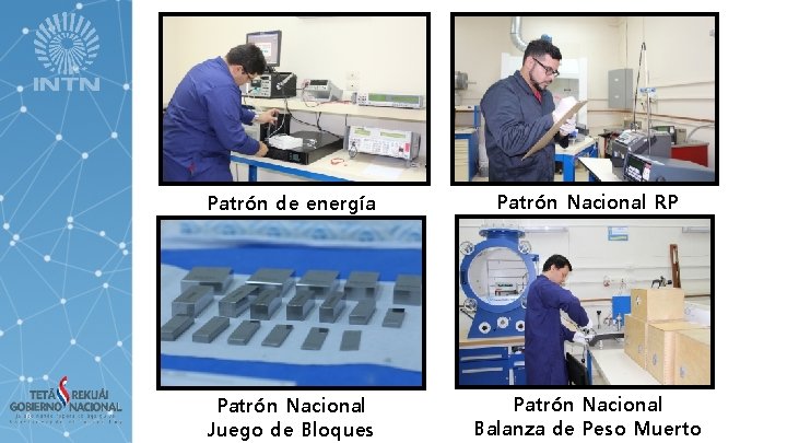 Patrón de energía Patrón Nacional RP Patrón Nacional Juego de Bloques Patrón Nacional Balanza