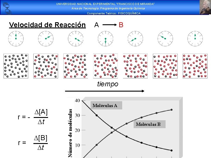 UNIVERSIDAD NACIONAL EXPERIMENTAL “FRANCISCO DE MIRANDA” Área de Tecnología. Programa de Ingeniería Química Componente UNIVERSIDAD NACIONAL EXPERIMENTAL “FRANCISCO DE MIRANDA” Área de Tecnología. Programa de Ingeniería Química Componente