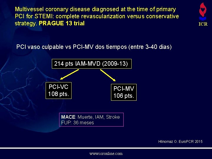 Multivessel coronary disease diagnosed at the time of primary PCI for STEMI: complete revascularization