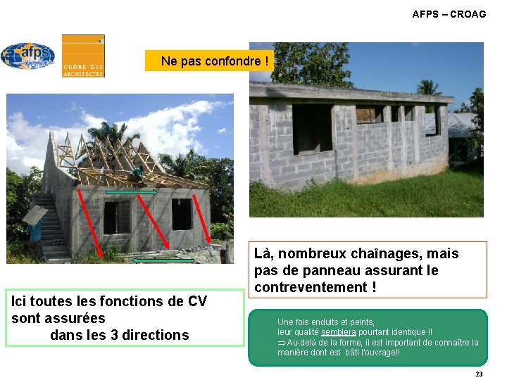AFPS – CROAG Ne pas confondre ! Ici toutes les fonctions de CV sont AFPS – CROAG Ne pas confondre ! Ici toutes les fonctions de CV sont
