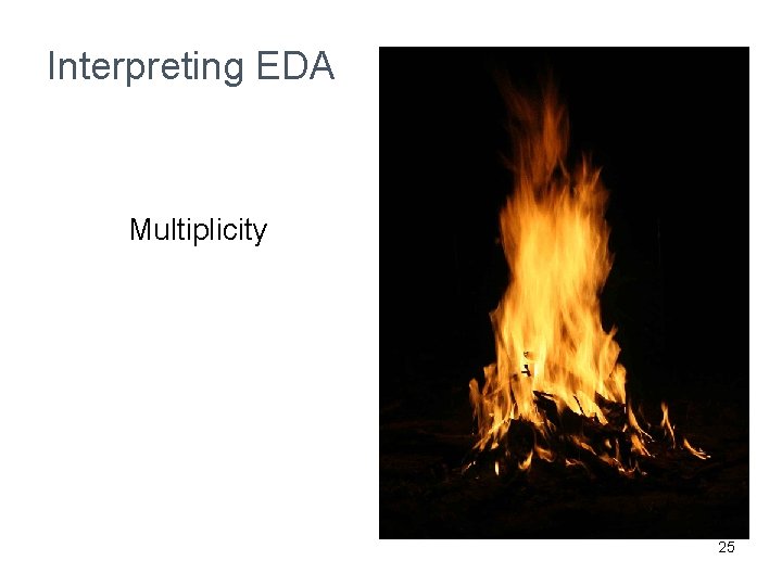 Interpreting EDA Multiplicity 25 