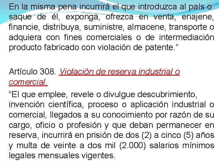 En la misma pena incurrirá el que introduzca al país o saque de él, En la misma pena incurrirá el que introduzca al país o saque de él,