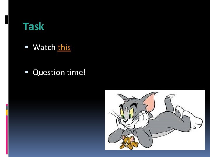 Task Watch this Question time! 