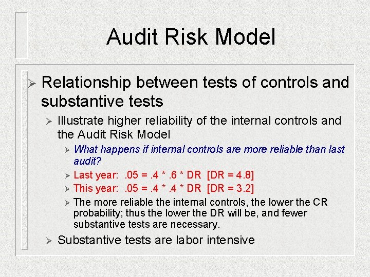 Chapter 1 Auditing Assurance and Internal Control Hall