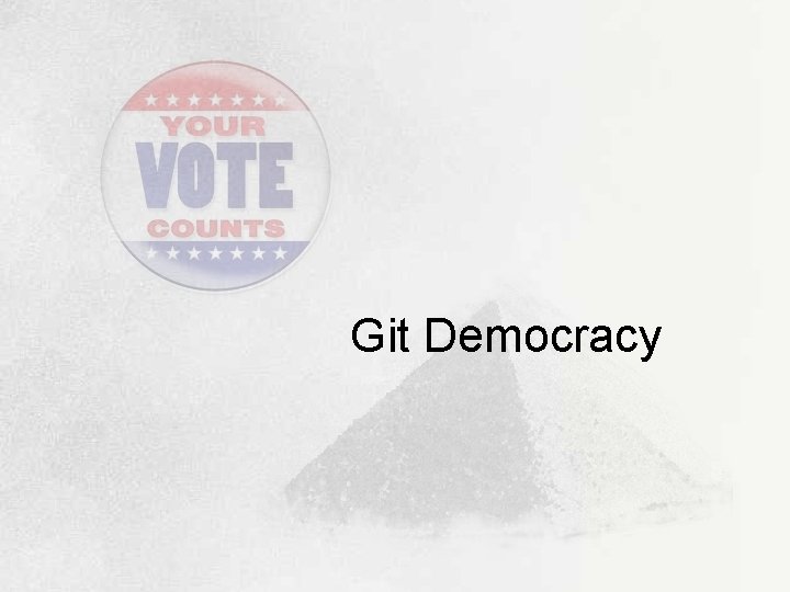Git Democracy 