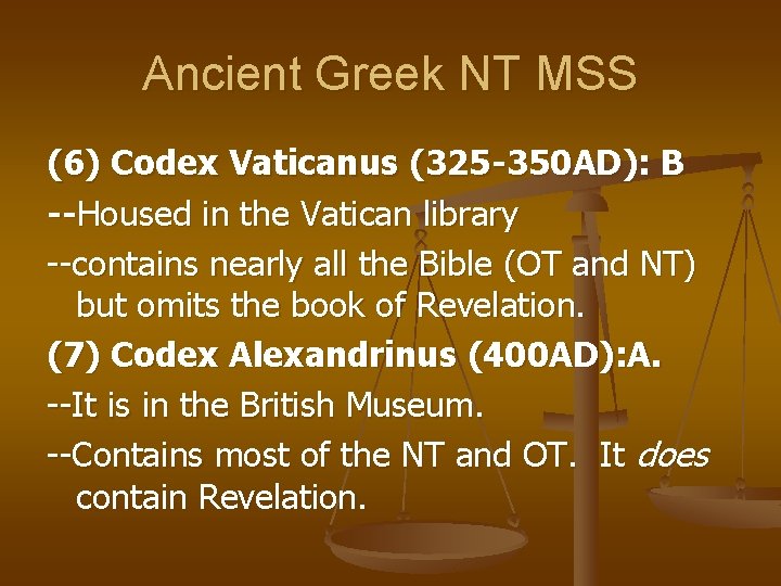 Class Iv New Testament Textual Criticism The Reliability