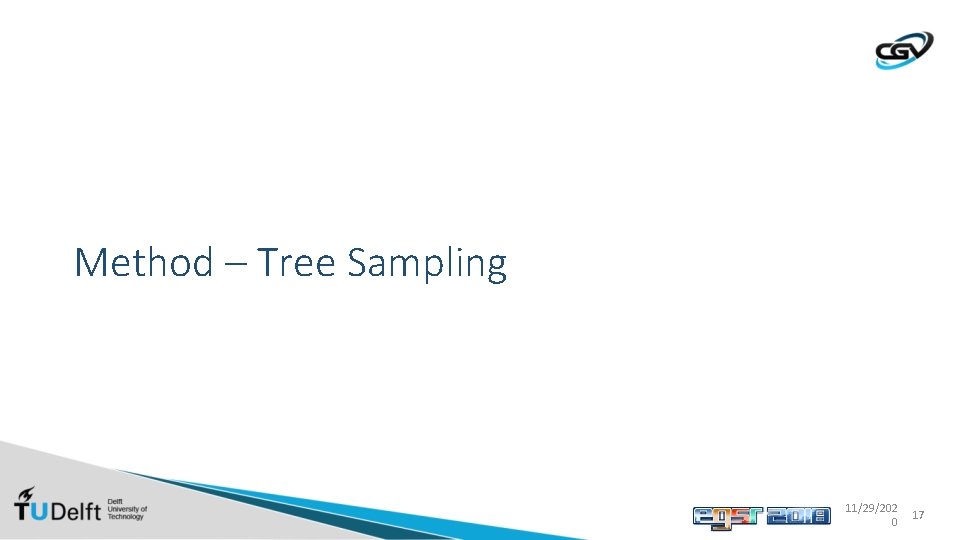 Method – Tree Sampling 11/29/202 0 17 