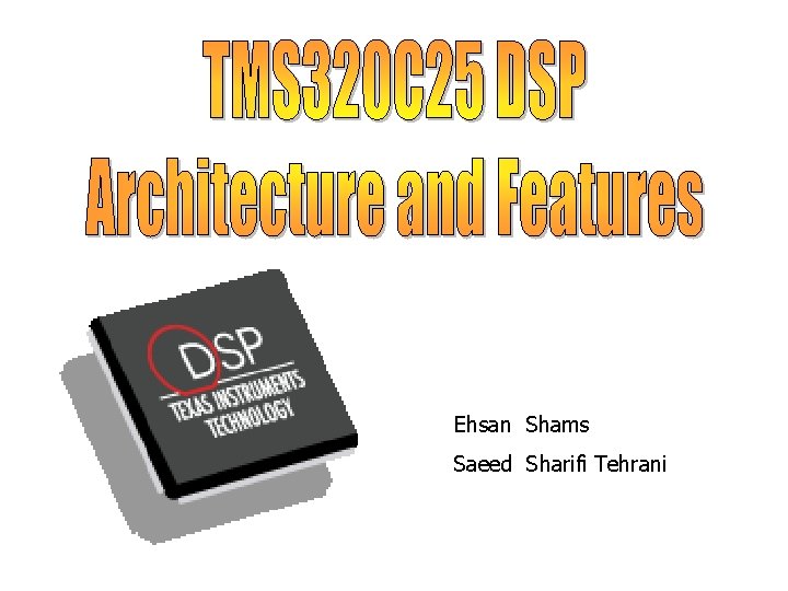 Ehsan Shams Saeed Sharifi Tehrani 