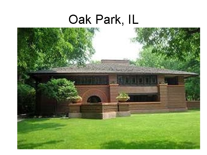 Oak Park, IL 