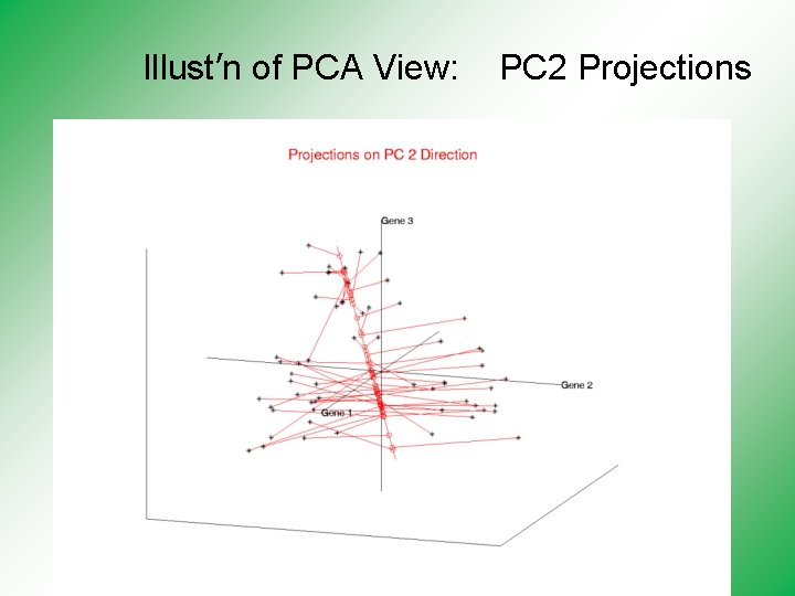 Illust’n of PCA View: PC 2 Projections 