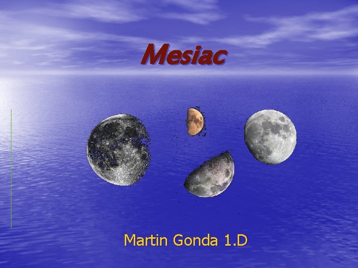 Mesiac Martin Gonda 1. D 