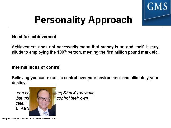 Personality Approach Need for achievement Achievement does not necessarily mean that money is an Personality Approach Need for achievement Achievement does not necessarily mean that money is an