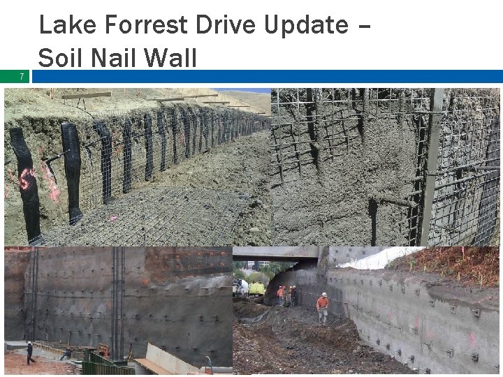 7 Lake Forrest Drive Update – Soil Nail Wall sandyspringsga. go v 