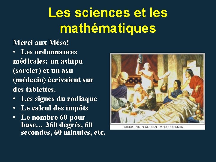 Les sciences et les mathématiques Merci aux Méso! • Les ordonnances médicales: un ashipu Les sciences et les mathématiques Merci aux Méso! • Les ordonnances médicales: un ashipu