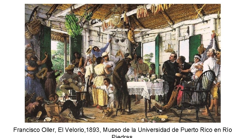 Francisco Oller, El Velorio, 1893, Museo de la Universidad de Puerto Rico en Río