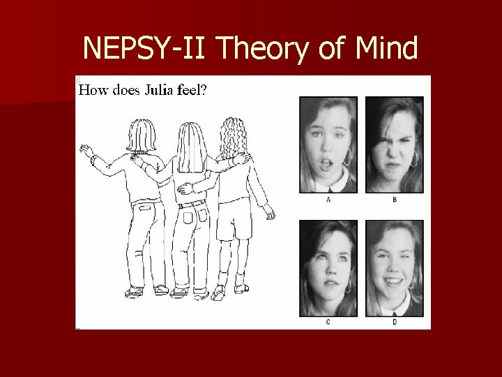 NEPSY-II Theory of Mind 