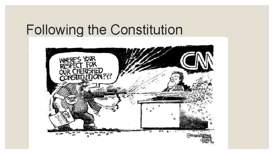 Following the Constitution 