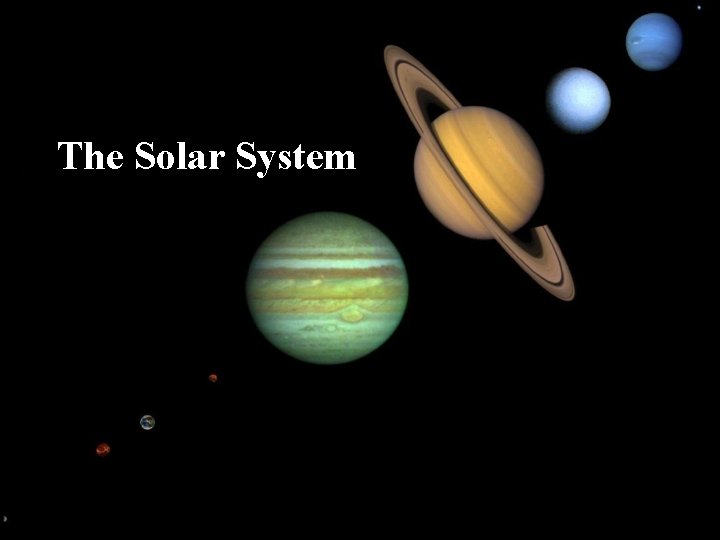 The Solar System 