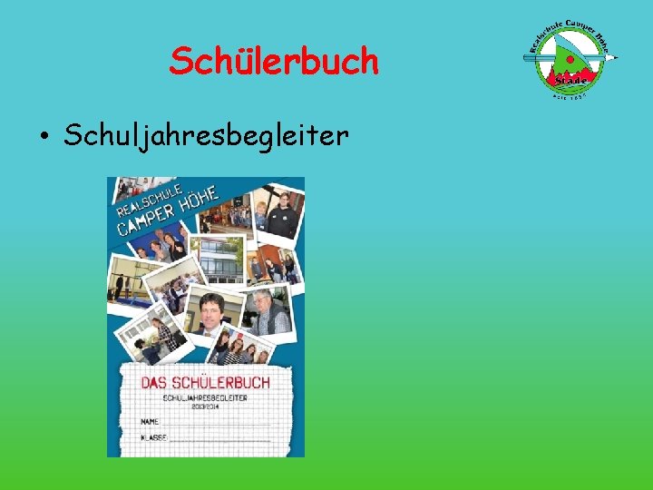 Schülerbuch • Schuljahresbegleiter 