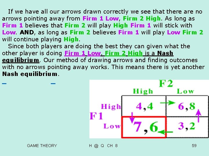 If we have all our arrows drawn correctly we see that there are If we have all our arrows drawn correctly we see that there are