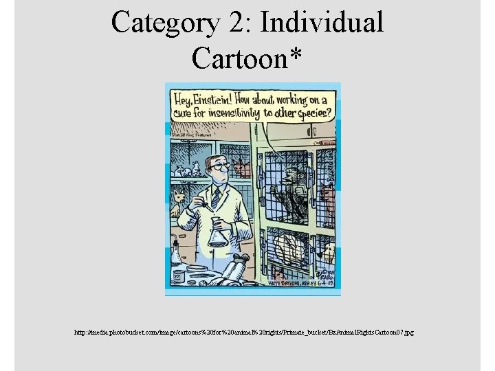 Category 2: Individual Category 2: Cartoon* Individual Cartoon http: //media. photobucket. com/image/cartoons%20 for%20 animal%20 Category 2: Individual Category 2: Cartoon* Individual Cartoon http: //media. photobucket. com/image/cartoons%20 for%20 animal%20