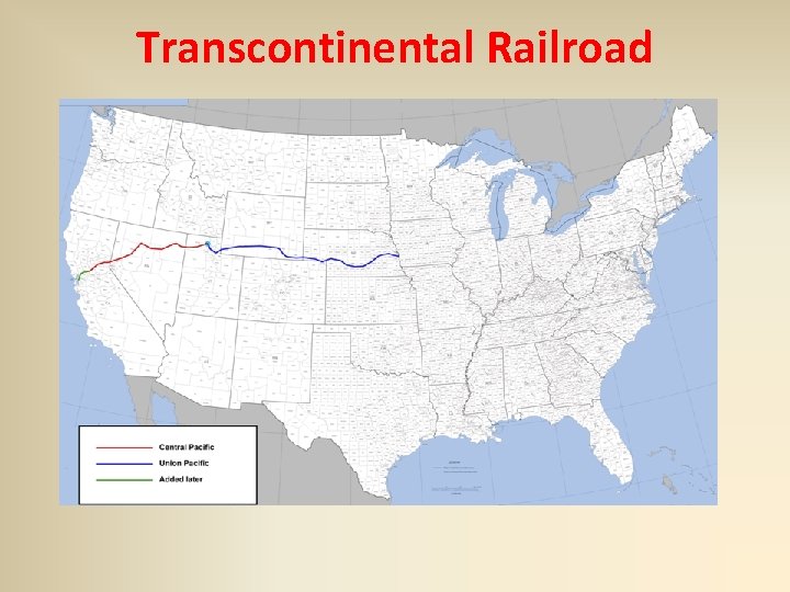 Transcontinental Railroad 