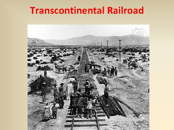 Transcontinental Railroad 