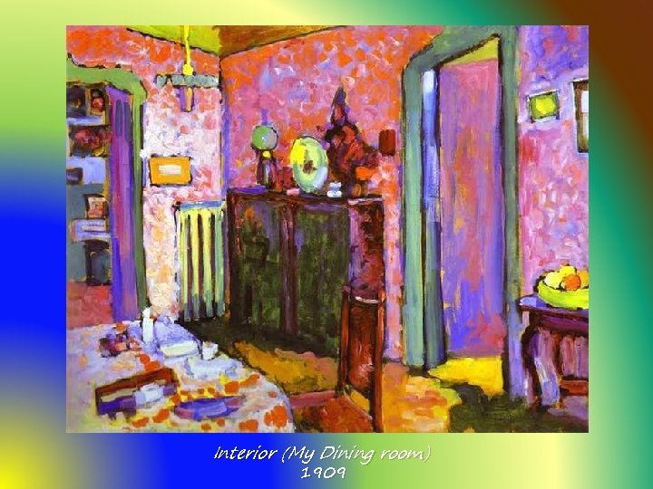 Interior (My Dining room) 1909 