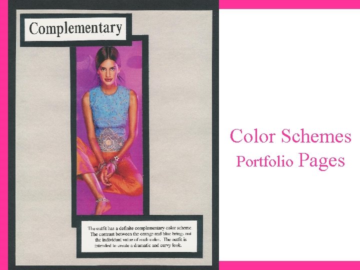 Color Schemes Portfolio Pages 