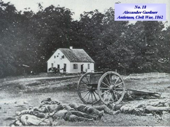 No. 18 Alexander Gardner Antietam, Civil War, 1862 