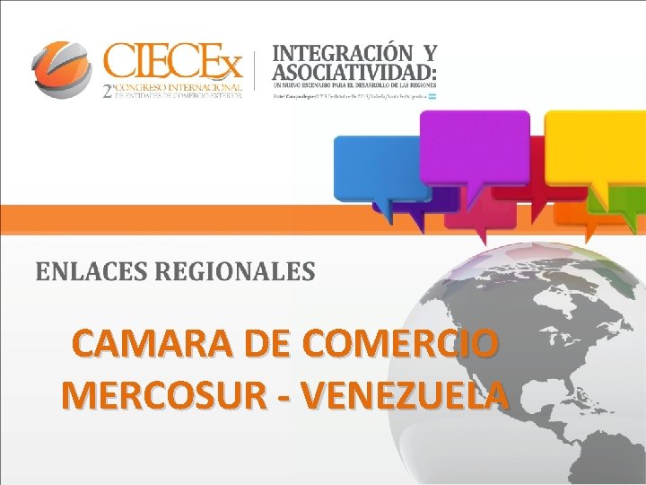 CAMARA DE COMERCIO MERCOSUR - VENEZUELA 