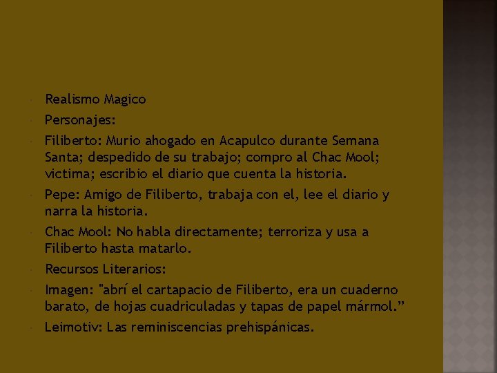  Realismo Magico Personajes: Filiberto: Murio ahogado en Acapulco durante Semana Santa; despedido de