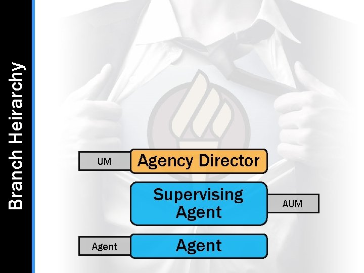 Branch Heirarchy UM Agency Director Supervising Agent AUM Branch Heirarchy UM Agency Director Supervising Agent AUM
