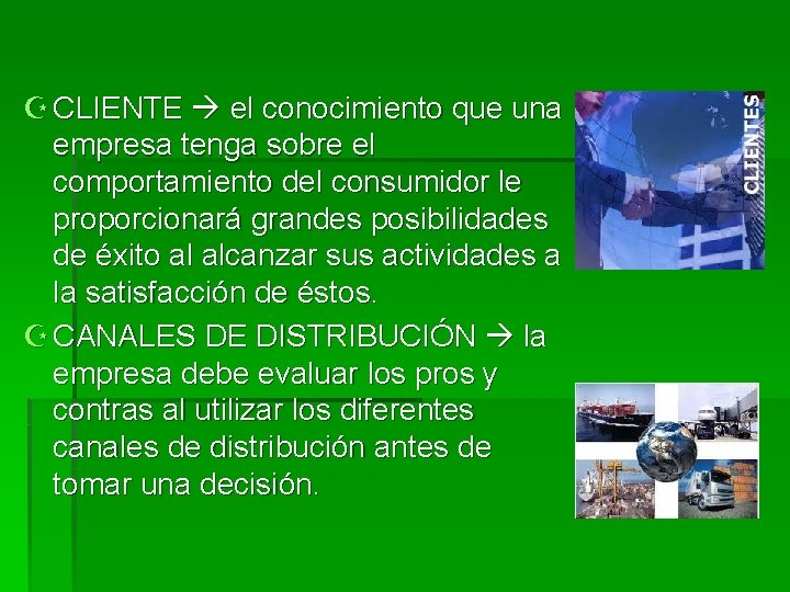 Z CLIENTE el conocimiento que una empresa tenga sobre el comportamiento del consumidor le