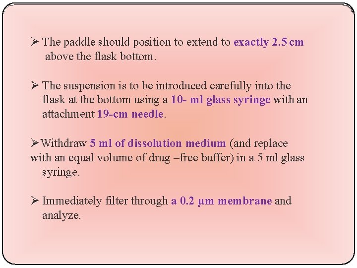  The paddle should position to extend to exactly 2. 5 cm above the