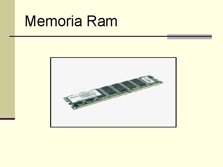 Memoria Ram 