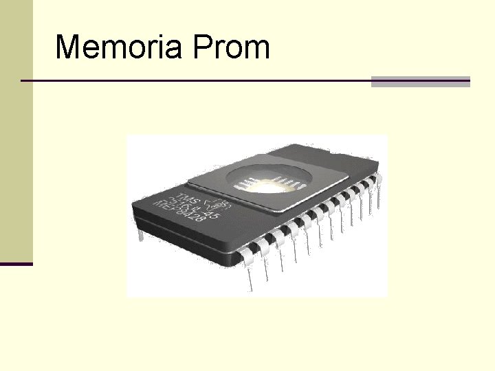 Memoria Prom 