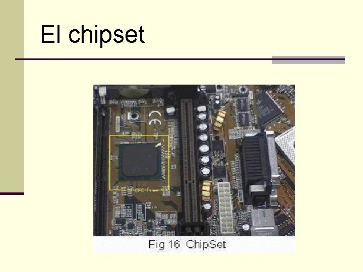 El chipset 