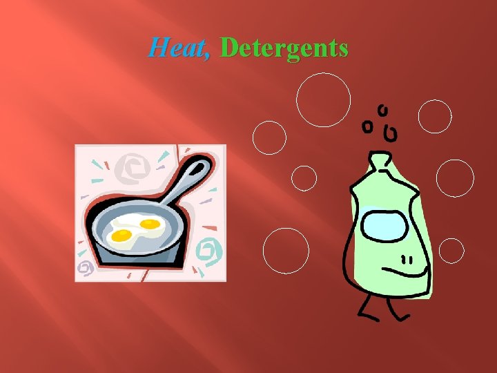 Heat, Detergents 